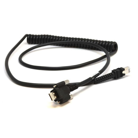 Cable, USB, coiled
