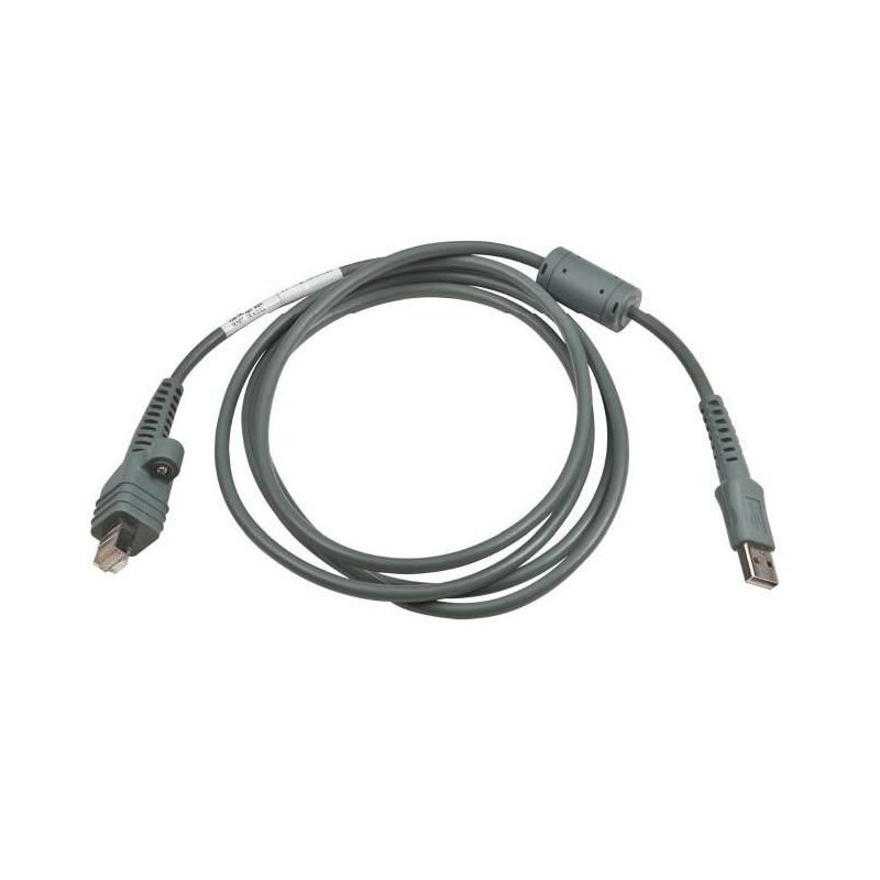 USB cable, black, type A, 3m