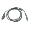 USB cable, black, type A, 3m