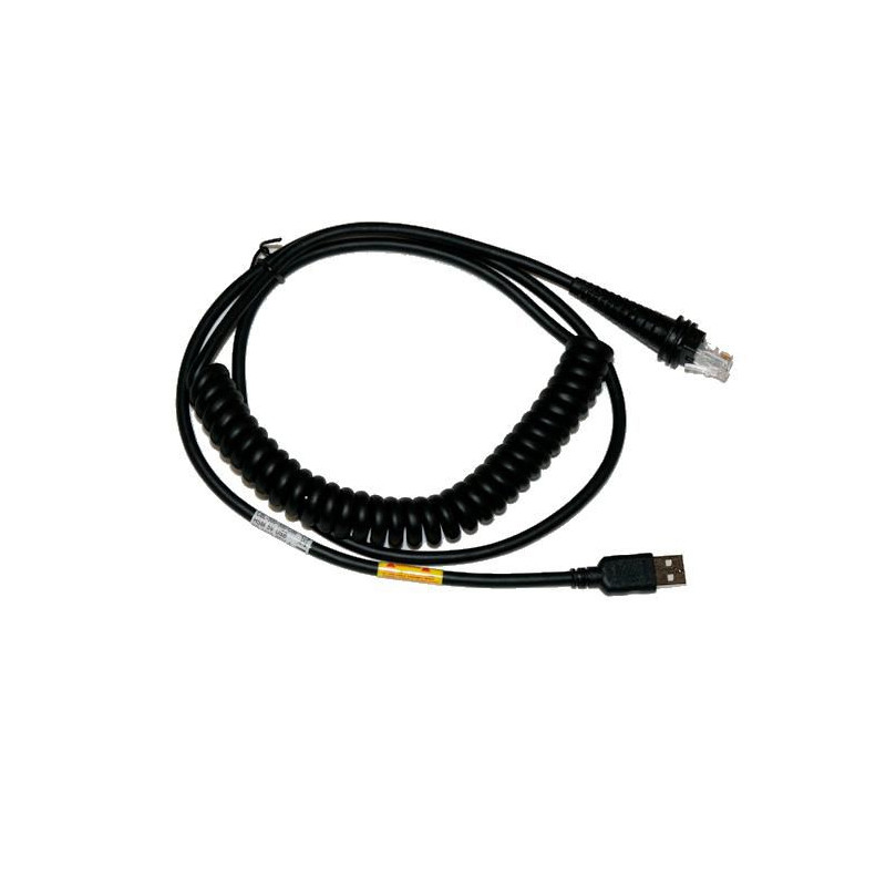Cable USB type-A, 5m Coiled