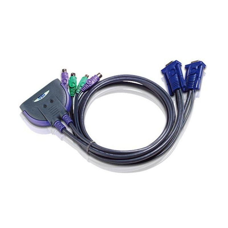 CS62S 2-Port Cable KVM Switch