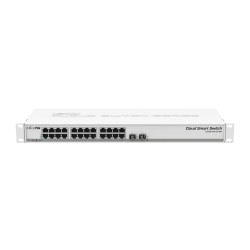 Switch Mikrotik CSS326-24G-2S+RM 26 Puertos/ RJ45 10/100/1000/ SFP/ Po