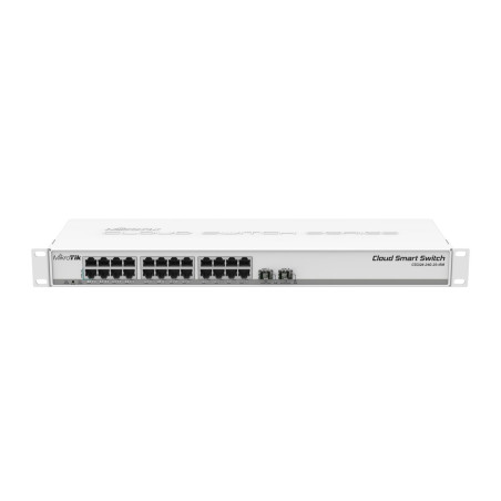 Switch Mikrotik CSS326-24G-2S+RM 26 Puertos/ RJ45 10/100/1000/ SFP/ Po