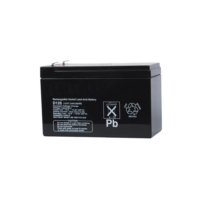 D126 12V 7 AH Battery