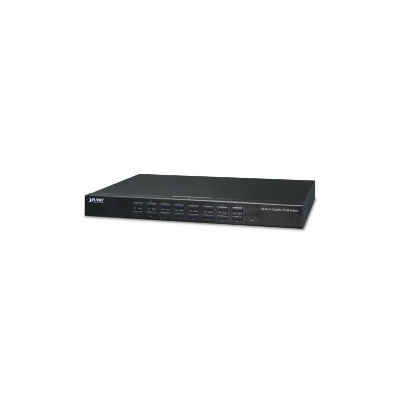 16-Port Combo IP KVM Switch: