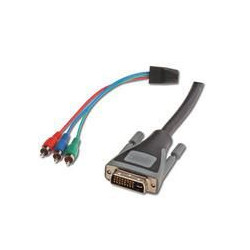 CABLE DVI-I 24+5M - 3 x RCA M