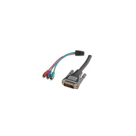 CABLE DVI-I 24+5M - 3 x RCA M