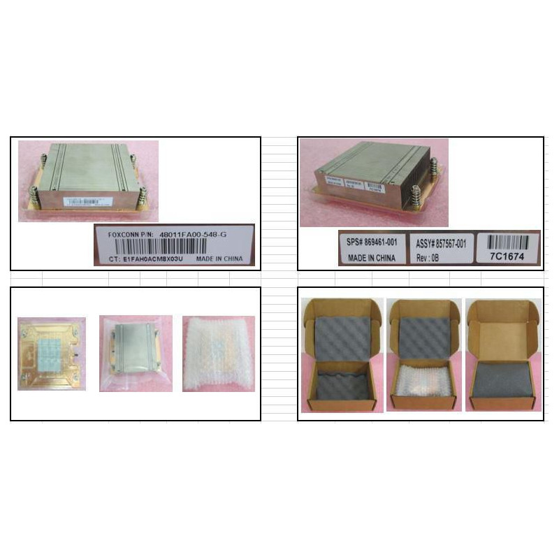 Heatsink for Processor 2 in