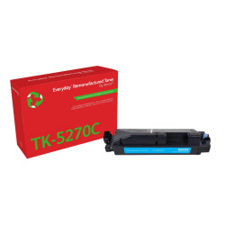 Everyday Remanufactured Toner Cyan Replaces Kyocera TK-5270C | APLIUM