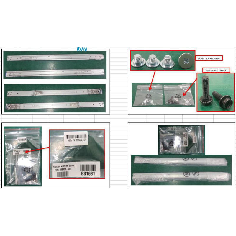 SPS-Rail Kit for HPE servers,