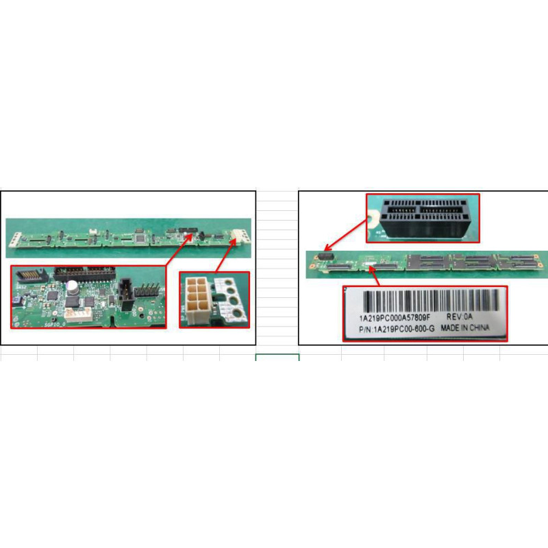 HDD backplane for hot-swap
