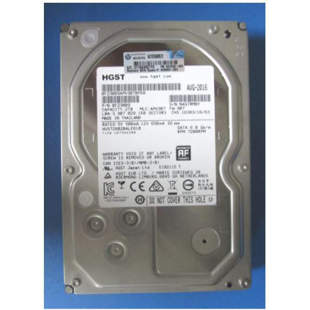 HDD 2TB 6G 7.2K LFF SATA MDL