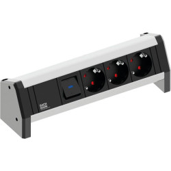 DESK 1xSwitch & 3xSchuko GST18