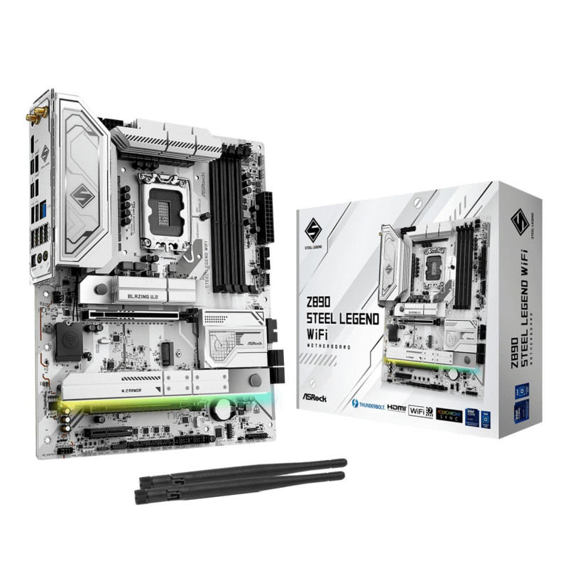 Placa Asrock Z890 Steel Legend WIFI,INTEL,1851,Z890,4DDR5,WI | APLIUM
