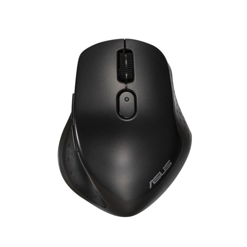 Ratón Inalámbrico Asus MW203 Silencioso/ Hasta 2400 DPI/ Negro