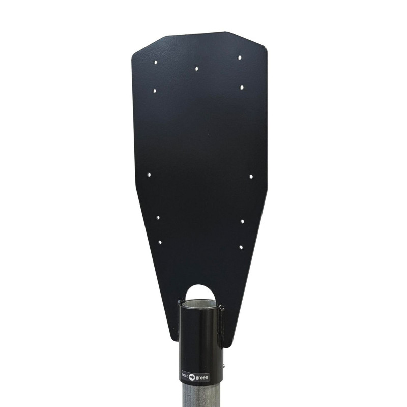 Charging box mount Poleplate