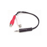 6in Stereo Audio Cable 3.5mm to 2x RCA