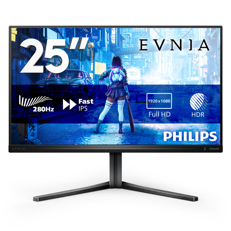 EVNIA3000 24.5'' 280Hz IPS FHD 1ms HAS