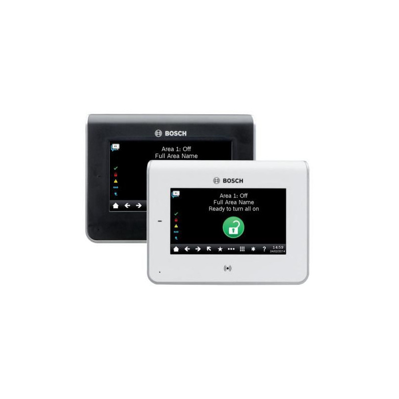 Color graphic touch screen
