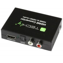 Techly IDATA HDMI-EA Extractor de audio SPDIF 5.1CH, RCA ana | APLIUM