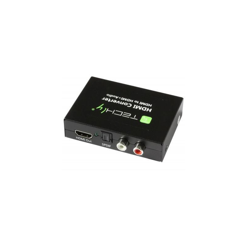 Techly IDATA HDMI-EA Extractor de audio SPDIF 5.1CH, RCA ana | APLIUM
