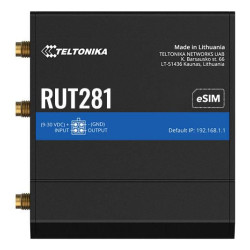 Teltonika Networks RUT281000000 - RUT281 (Global, EU PSU) 4G | APLIUM