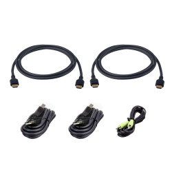 Secure KVM cable kit: 2x 1.8M