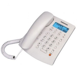 Teléfono Daewoo DW6310/ Blanco | APLIUM