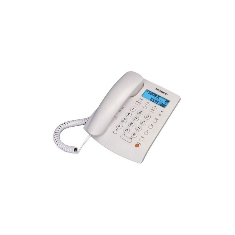 Teléfono Daewoo DW6310/ Blanco | APLIUM