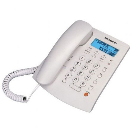 Teléfono Daewoo DW6310/ Blanco | APLIUM