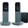 Teléfono Inalámbrico Gigaset CL390/ Pack DUO/ Gris | APLIUM