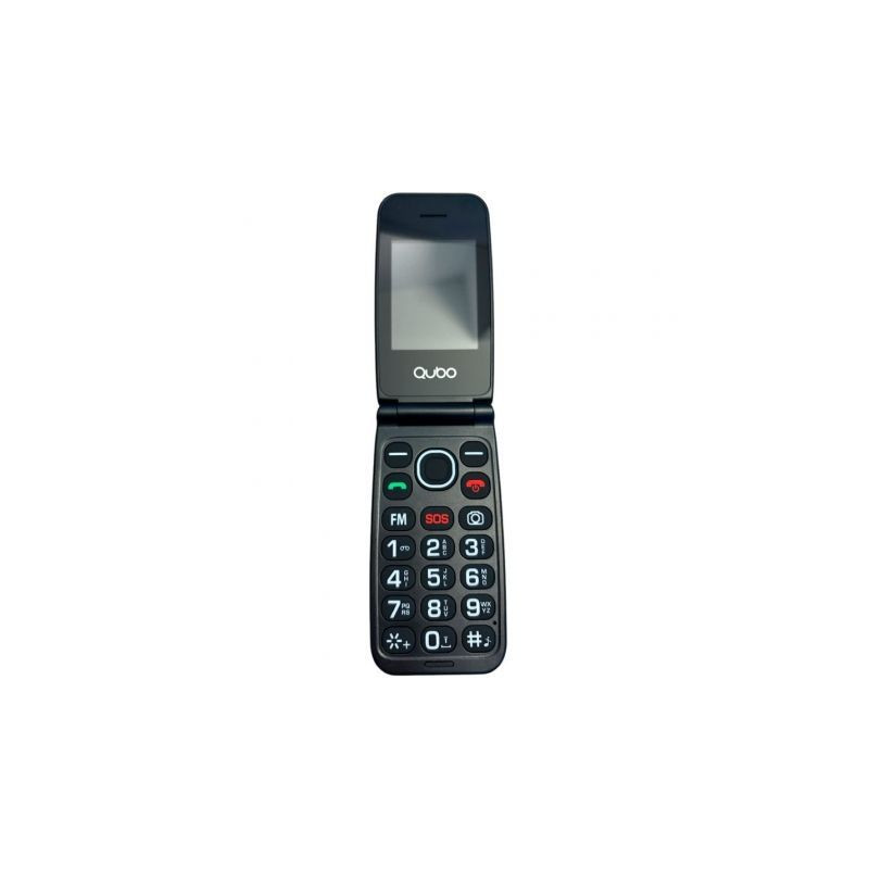 Teléfono Móvil Qubo NEONW-BK 4G para Personas Mayores/ Negro | APLIUM
