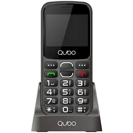 Teléfono Móvil Qubo X-230BKC 4G para Personas Mayores/ Negro | APLIUM