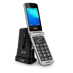 Teléfono Móvil SPC Prince 4G para Personas Mayores/ Negro | APLIUM