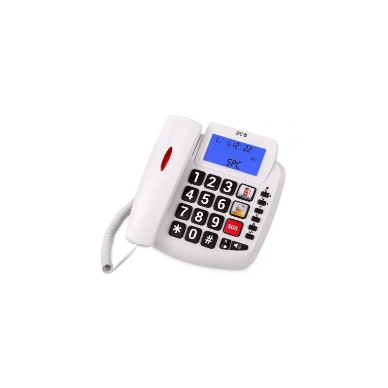 Teléfono SPC Comfort Volume 2/ Blanco | APLIUM