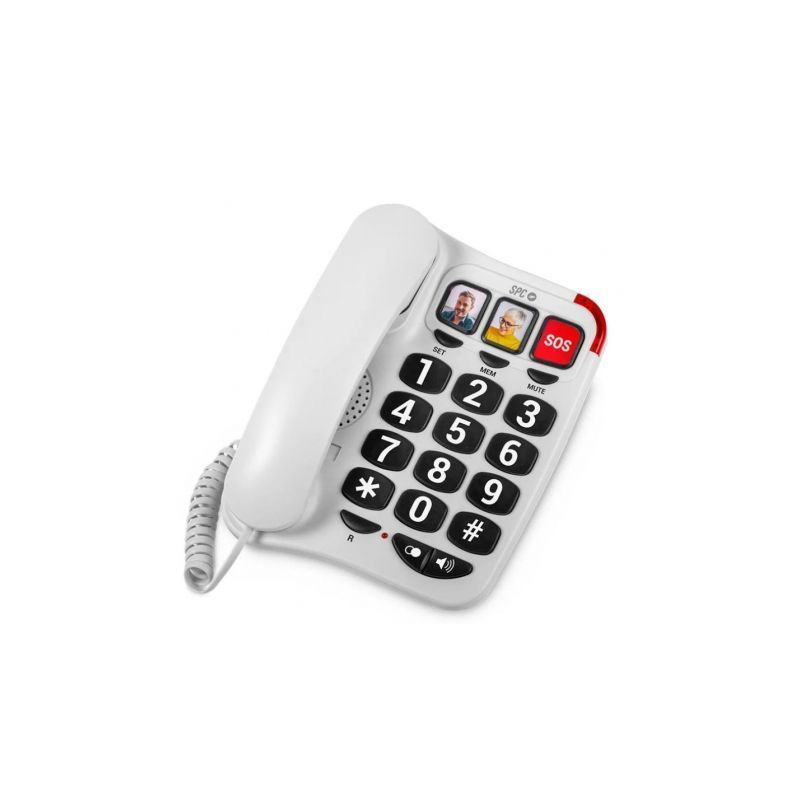 3295B - Telefono de Cordon SPC COMFORT NUMBERS 2 | APLIUM