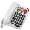Teléfono SPC Confort Numbers 2/ Blanco | APLIUM