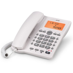 Teléfono SPC Office ID 2 3612B/ Blanco | APLIUM