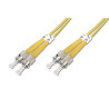 FO patch cord, duplex, ST to