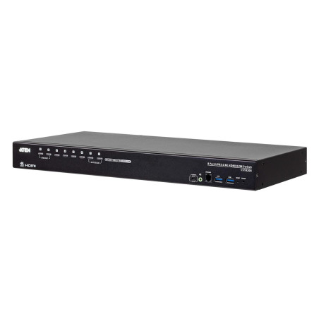8-Port USB True 4K HDMI KVM