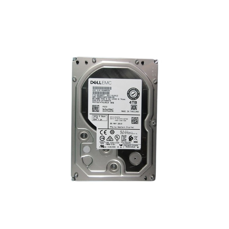4TB HD SATA 6Gbps 7.2K RPM 512n 3.5in