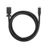1.8m USB-C To USB-C DOCK Cbl Screw Mount