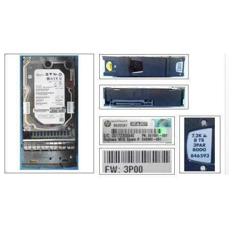 DRV HD 8TB 7.2K LFF SAS FE