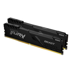 Memoria RAM Kingston FURY Beast 2 x 16GB/ DDR4/ 3200MHz/ 1.35V/ CL16/