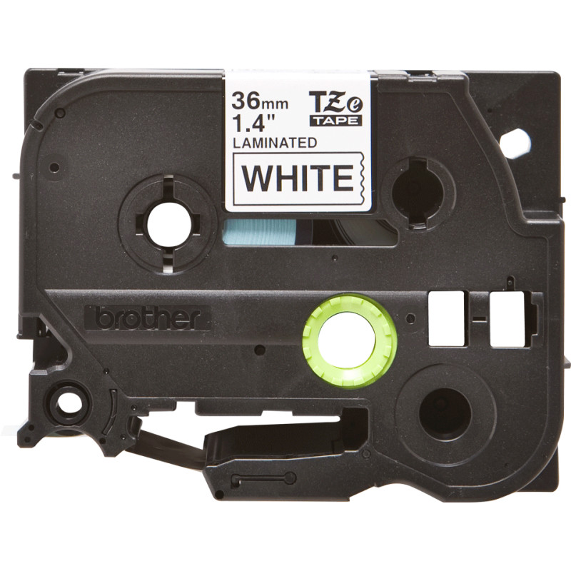 Tape/TZE261CIV 36mm BKOnWhite