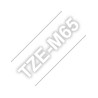 Tape/TZEM65 36mm WhiteOnClear Matte