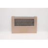 Upper case keyboard bezel for
