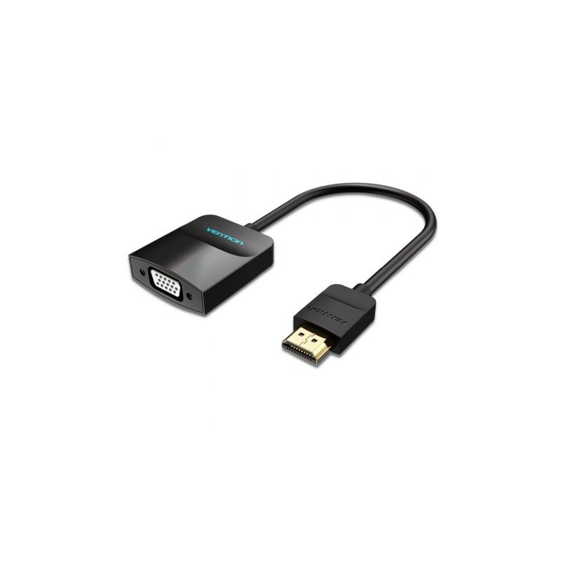 Conversor Vention 42444/ HDMI Macho - VGA Hembra/ Jack 3.5 H | APLIUM