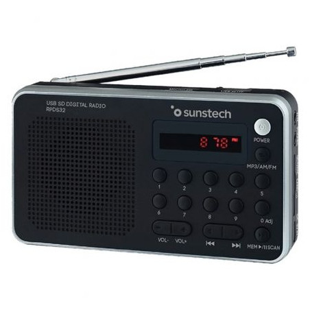 Radio portatil SUNSTECH RPDS32SL | APLIUM