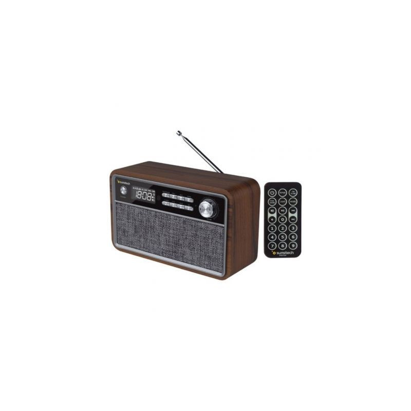 Radio Vintage Sunstech RPBT500/ Madera | APLIUM